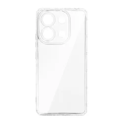   HUSĂ! - Protector de telefon din silicon (rezistenta la impact, cadru perna de aer) TRANSPARENT Xiaomi Redmi Note 13 4G