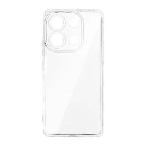 HUSĂ! - Protector de telefon din silicon (rezistenta la impact, cadru perna de aer) TRANSPARENT Xiaomi Redmi Note 13 4G