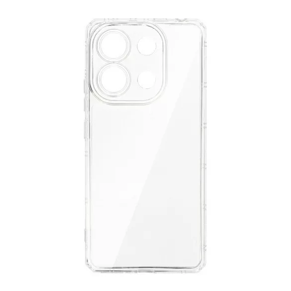 HUSĂ! - Protector de telefon din silicon (rezistenta la impact, cadru perna de aer) TRANSPARENT Xiaomi Redmi Note 13 4G