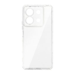   HUSĂ! - Protector de telefon din silicon (rezistenta la impact, cadru perna de aer) TRANSPARENT Xiaomi Poco X6 5G, Redmi Note 13 Pro 5G