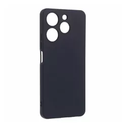   HUSĂ! - Protector de telefon din silicon (mat) NEGRU Tecno Spark 10 Pro