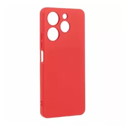   HUSĂ! - Protector de telefon din silicon (mat) RED Tecno Spark 10 Pro