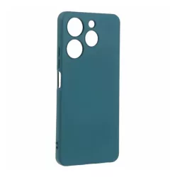   HUSĂ! - Protector de telefon din silicon (mat) VERDE ÎNCHIS Tecno Spark 10 Pro