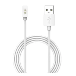   Cablu de încărcare USB (magnetic, 100cm) ALB Xiaomi Redmi Smart Band 2, Redmi Watch 3 Active, Redmi Watch 3