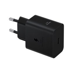   Încărcător SAMSUNG priză tip C (45 W, încărcător rapid PD + cablu tip C - tip C, 180 cm) NEGRU