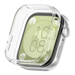   Cadru din silicon (BUMPER, rezistent la impact) TRANSPARENT Huawei Watch Fit 3