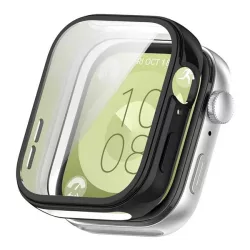   Cadru din silicon (BUMPER, rezistent la impact) NEGRU Huawei Watch Fit 3