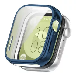   Cadru din silicon (BUMPER, rezistent la impact) BLUE INCHIS Huawei Watch Fit 3