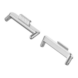   Adaptor conector pentru curea ceas (dimensiune personalizată, 1 pereche, convertor, metal, 20 mm) ARGENTIU Huawei Watch Fit 3