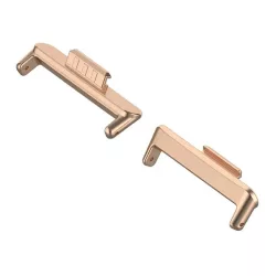   Adaptor conector curea ceas (dimensiune personalizată, 1 pereche, convertor, metal, 20 mm) ROSE GOLD Huawei Watch Fit 3