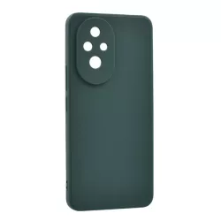   HUSĂ! - Protector de telefon din silicon (mat) VERDE ÎNCHIS Honor 200