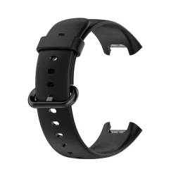   Curea de schimb (dimensiune personalizată, silicon) NEGRU Xiaomi Redmi Watch 2, Redmi Watch 2 Lite