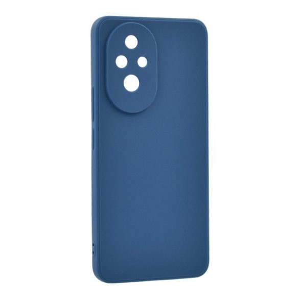 Protector de telefon din silicon (mat) BLUE INCHIS Honor 200 Pro