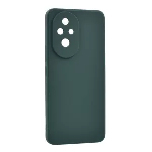 HUSĂ! - Protector de telefon din silicon (mat) VERDE ÎNCHIS Honor 200 Pro