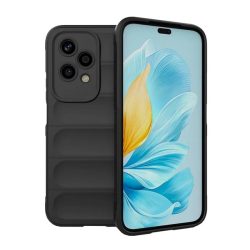   HUSĂ! - Protectie din silicon pentru telefon (rezistenta la socuri, protectie camera, 3D) NEGRU Honor 200 Lite