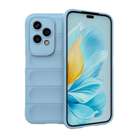 Protectie din silicon pentru telefon (rezistenta la socuri, protectie camera, 3D) ALBASTRU DESCHIS Honor 200 Lite