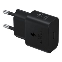   Încărcător SAMSUNG priză tip C (încărcător rapid 25W, GaN, PD) NEGRU