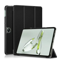   Carcasa in picioare, efect piele (FLIP activ, deschidere laterala, TRIFOLD, suport de masa) NEGRU OnePlus Pad Go