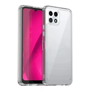 HUSĂ! - Protector de telefon din silicon (rezistenta la impact, spate transparent) TRANSPARENT T Phone 2 5G