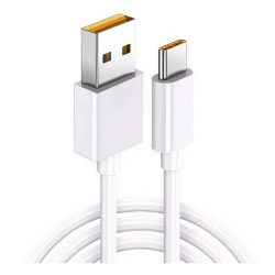   Cablu de date OPPO (USB - Type-C, 65W, încărcător rapid, 100cm) ALB