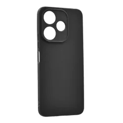   HUSĂ! - Protector de telefon din silicon (mat) NEGRU Xiaomi Redmi 13