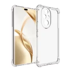   HUSĂ! - Protector de telefon din silicon (rezistenta la impact, colt cu perna de aer) TRANSPARENT Honor 200 Pro