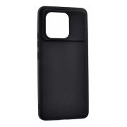   Protector de telefon din silicon (mat) NEGRU Xiaomi Poco X6 Pro 5G
