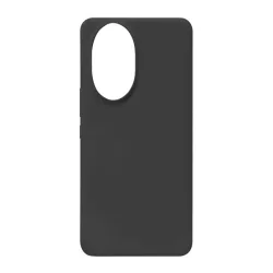   HUSĂ! - Protector de telefon din silicon HONOR (mat, interior din pluș din microfibră anti-zgârieturi, premium) NEGRU Honor 200
