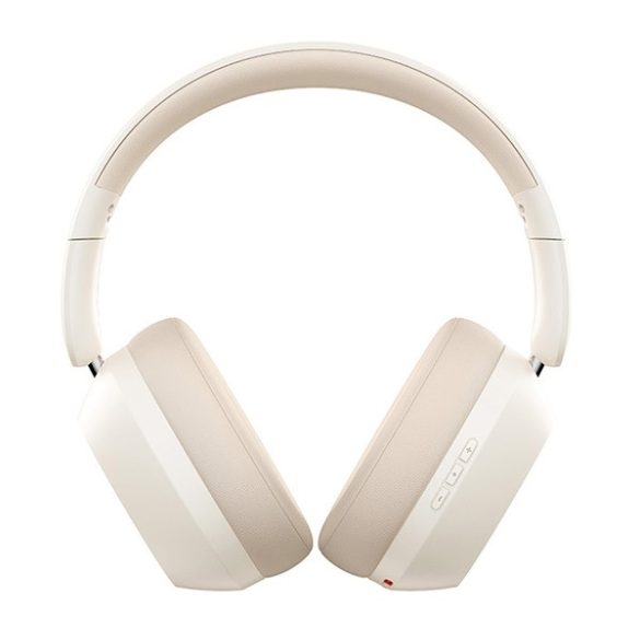 Căști bluetooth BASEUS BASS 35 MAX STEREO (v5.3, microfon, filtru de zgomot + cablu tip C) ALBE