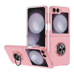   HUSĂ! - Protectie din plastic pentru telefon (suport desktop, inel de suport, 360°, magnetic) ROZ Samsung Galaxy Z Flip6 5G (SM-F741)