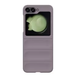   HUSĂ! - Protector din plastic pentru telefon (rezistență la impact, protecție pentru cameră, 3D) PURPLE Samsung Galaxy Z Flip6 5G (SM-F741)