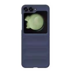   HUSĂ! - Protectie din plastic pentru telefon (rezistenta la impact, protectie camera, 3D) ALBASTRU INCHIS Samsung Galaxy Z Flip6 5G (SM-F741)