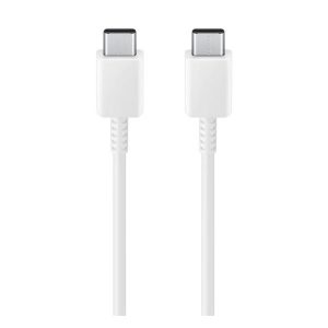 Cablu de date SAMSUNG (Tip-C - Tip-C, 5A, 100W, încărcător rapid PD, 180cm) ALB