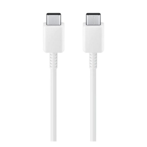 Cablu de date SAMSUNG (Tip-C - Tip-C, 5A, 100W, încărcător rapid PD, 180cm) ALB