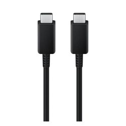   Cablu de date SAMSUNG (Tip-C - Tip-C, 5A, 100W, încărcător rapid PD, 180cm) NEGRU
