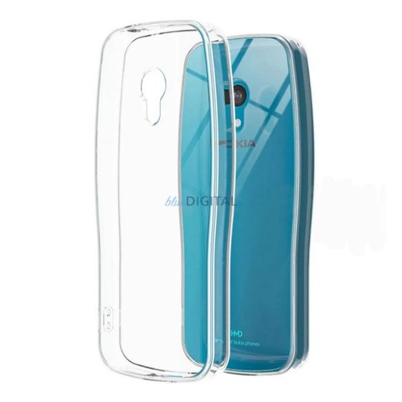 Protectie din silicon pentru telefon (ultra-subtire) TRANSPARENT Nokia 3210 4G