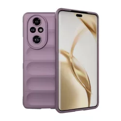   HUSĂ! - Protectie din silicon pentru telefon (rezistenta la socuri, protectie camera, 3D) LILA Honor 200 Pro