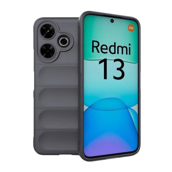 Protectie din silicon pentru telefon (rezistenta la socuri, protectie camera, 3D) GR INCHIS Xiaomi Redmi 13