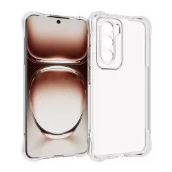   HUSĂ! - Protectie din silicon pentru telefon (rezistenta la impact, colt cu perna de aer) TRANSPARENT Oppo Reno 12 Pro 5G