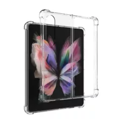   HUSĂ! - Protectie din silicon pentru telefon (rezistenta la impact, colt cu perna de aer) TRANSPARENT Samsung Galaxy Z Flip6 5G (SM-F741)