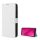 Husă în picioare, efect piele (FLIP, deschidere laterală, suport de masă, romb + curea de mână) WHITE T Phone 2 5G Husă în picioare, efect piele (FLIP, deschidere laterală, suport de masă, romb + curea de mână) WHITE T Phone 2 5G