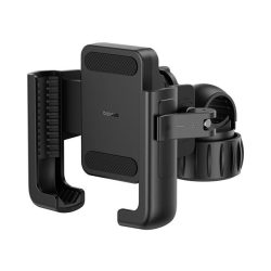   Suport telefon BASEUS GOTRIP pentru biciclete și motociclete (atașabil la ghidon, 360°, dimensiune 5,7 - 7,2") NEGRU Alcatel OTE, Sony C5, Samsung SGH-P300