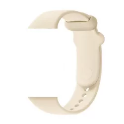   Curea de rezervă DEVIA DELUXE SPORT (dimensiune personalizată, silicon, reglabilă) BEJ Xiaomi Redmi Watch 4