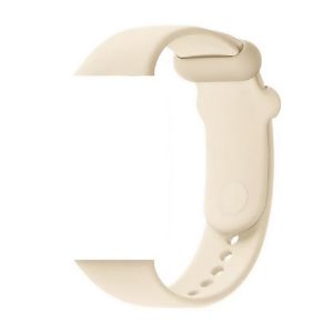 Curea de rezervă DEVIA DELUXE SPORT (dimensiune personalizată, silicon, reglabilă) BEJ Xiaomi Redmi Watch 4