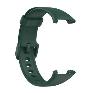 Curea de rezervă DEVIA DELUXE SPORT (dimensiune personalizată, silicon, reglabilă) VERDE ÎNCHIS Xiaomi Mi Band 7 Pro