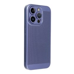   HUSĂ! - Protectie din plastic pentru telefon (respirabila, perforata, protectie camera) ALBASTRU INCHIS Apple iPhone 16 Plus