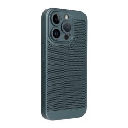   HUSĂ! - Protectie din plastic pentru telefon (respirabila, perforata, protectie camera) VERDE INCHIS Apple iPhone 16 Plus