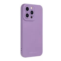   HUSĂ! - Protector de telefon din silicon ROAR LUNA (ultra-subțire, mat, protector pentru cameră, fără fir) PURPLE Apple iPhone 16 Pro Max