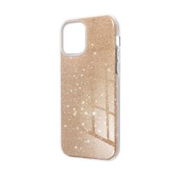   HUSĂ! - Protectie de telefon din silicon (interior din plastic, spate lucios) GOLD Apple iPhone 16 Plus