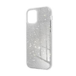   HUSĂ! - Protectie de telefon din silicon (interior din plastic, spate lucios) SILVER Apple iPhone 16 Plus